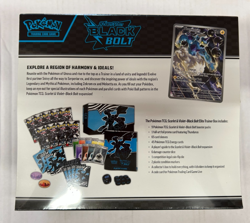 Pokemon TCG Black Bolt Elite Trainer Box ETB English Sealed OVP Promo Zekrom PSA - Image 3