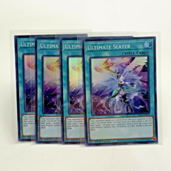 4x Yugioh Ultimate Slayer RA02-EN070 1st Edition Super Rare Holo - NM 💎 - Image 1