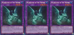 3x Mudragon of the Swamp | RA01-EN028 | SCR | 1st Ed | NM | YuGiOh - Image 1