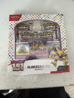 Pokemon Card Sealed Brand New 151 Alakazam EX Collection Box - Image 1