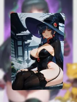 Sabrina Pokemon Anime Waifu Sexy Goddess Doujin Lewd Hentai Card - Image 1