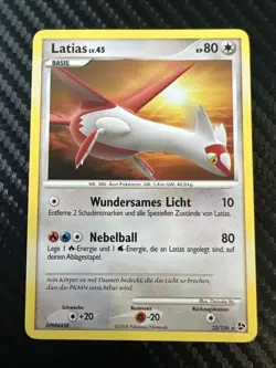Pokemon Karte Latias LV.45 2008 Epische Begegnungen 22/106 Pokemon Card Epic - Image 1