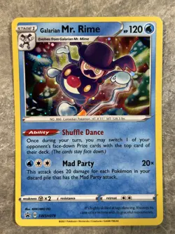 Galarian Mr. Rime SWSH079 Pokemon TCG Card Promo Cards Holo (Near Mint) NM - Image 1
