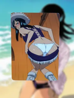 Nico Robin One Piece Anime Waifu Sexy Goddess Doujin Hentai Lewd Card - Image 1