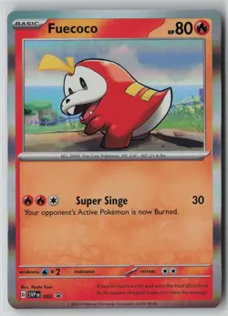 Fuecoco 002 Pokemon TCG Scarlet & Violet Promo Cards Holo (Near Mint) NM 1 - Image 1