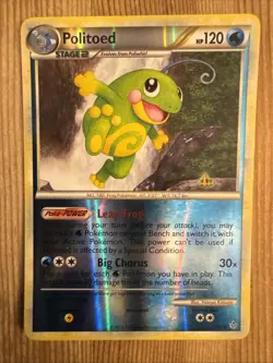 Politoed - 7/95 - Pokemon Unleashed Reverse Holo Card VLP - Image 1