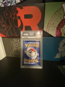 1999 Fossil Aerodactyl Holo Pokemon Card 1/62 PSA 8 - Image 2