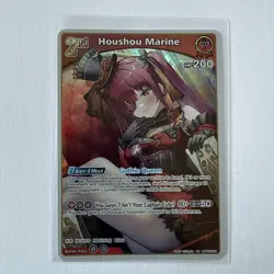 Hololive Trading Card Houshou Marine 2nd RR NM English HBP02/033 - Image 1