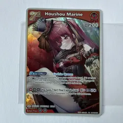 Hololive Trading Card Houshou Marine 2nd RR NM English HBP02/033 - Image 2