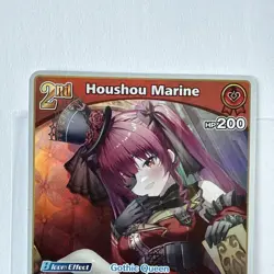 Hololive Trading Card Houshou Marine 2nd RR NM English HBP02/033 - Image 4