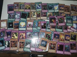 108 Count Yu-Gi-Oh Card Lot Red Eyes Elemental Hero Neos D.D Toon Torrential - Image 2