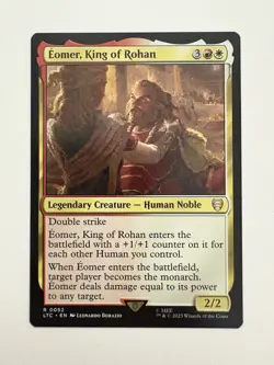 Eomer King of Rohan MTG Magic the Gathering Card NM Near Mint LTC - Image 1