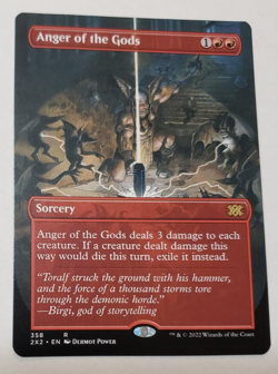 MTG Anger Of The Gods 358 2X2 Double Masters 2022 Borderless Rare NM x1 - Image 1