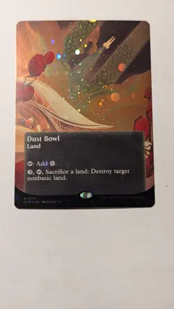 Dust Bowl (0147) (Borderless) (Galaxy Foil) - Edge of Eternities: Stellar Sights - Image 1