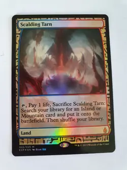 MTG SCALDING TARN ZENDIKAR EXPEDITION MINT UNPLAYED - Image 1