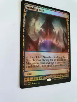 MTG SCALDING TARN ZENDIKAR EXPEDITION MINT UNPLAYED - Image 2