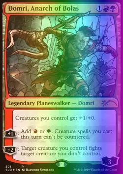 MTG Domri, Anarch of Bolas (521/1164) Secret Lair Drop Series LP FOIL - Image 1