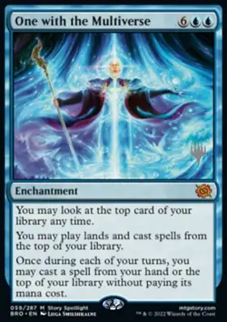 MTG One with the Multiverse (59p/180) The Brothers' War Promos NM - Image 1