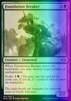 MTG Magic the Gathering Foundation Breaker (160/765) Modern Horizons 2 LP FOIL - Image 1
