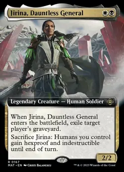 MTG Jirina, Dauntless General (167/230) March of the Machine The Aftermath NM - Image 1