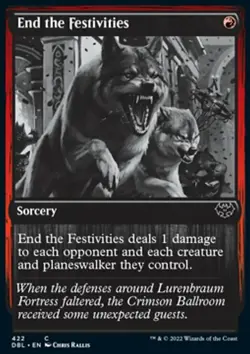 MTG End the Festivities (422/633) Innistrad Double Feature LP - Image 1