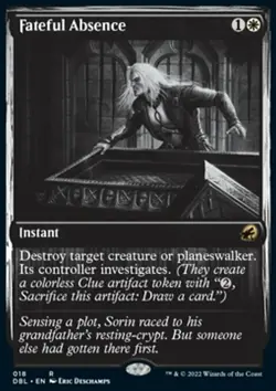 MTG Magic the Gathering Fateful Absence (18/633) Innistrad Double Feature NM - Image 1