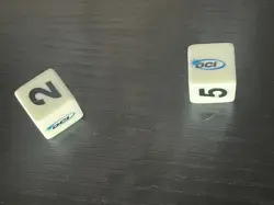 Rare Vintage DCI Duelist MTG Magic Pokemon WotC 6-sided dice - Two (2) - Image 1