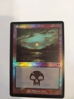 Swamp (444) (Retro Frame) Commander Masters Foil - Image 1