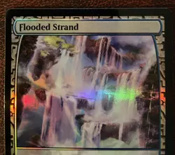 MTG Magic The Gathering FLOODED STRAND Foil MASTERPIECE ZENDIKAR EXPEDITIONS - Image 3