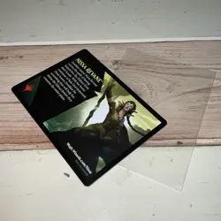 Magic The Gathering - CCG - ELEMENTAL - TOKEN CREATURE + Protective Cover - Image 2