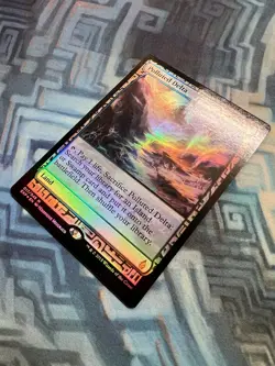 MTG Foil Polluted Delta EX/LP Zendikar Expeditions - Image 2
