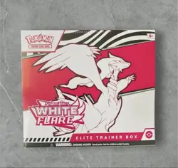 Pokemon TCG Scarlet & Violet White Flare Elite Trainer Box Factory Sealed ETB - Image 1