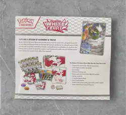 Pokemon TCG Scarlet & Violet White Flare Elite Trainer Box Factory Sealed ETB - Image 2