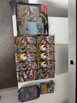 10 x Pokemon Mega Evolution Packs + 1 Blister Sealed + 1 Tin Sealed + ExtraCards - Image 1