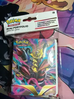 Pokemon Lost Origin Mini Portfolio With Booster pack - Image 1