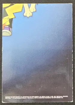Holo Koffing/Weezing Topps Black Label TV13 Animation Edition Pokemon 1999 LP - Image 2