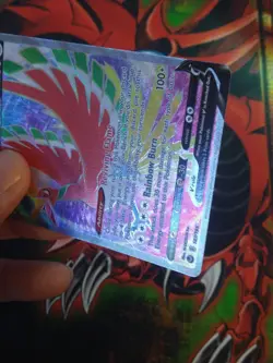 Ho-Oh V - 187/195 - Ultra Rare - Silver Tempest Pokemon TCG LP - Image 5