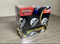 Pokemon TCG Mega Evolution Booster Box Whit PROMO Include IN HAND Enhanced - Image 1
