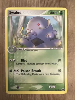 1x - Swalot - 40/106 - Uncommon NM English Pokemon EX Emerald - Image 1