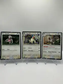 Pokemon Slakoth 160/193 Vigoroth 161/193 Slaking 162/193 Cosmos Holo Promos NM - Image 1