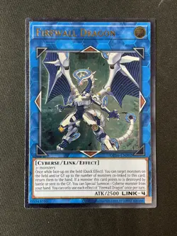 Yu-Gi-Oh TCG 16 #OP16-EN002 Firewall Dragon Ultimate Rare (See Description) - Image 1