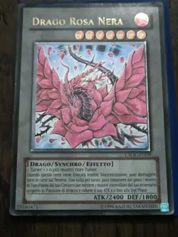 Yu-Gi-Oh! Drago Rosa Nera - Black Rose Dragon Ultimate Rare - Unlimited ITA LP - Image 2