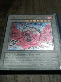 Yu-Gi-Oh! Drago Rosa Nera - Black Rose Dragon Ultimate Rare - Unlimited ITA LP - Image 3