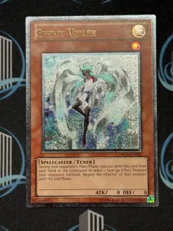 Yugioh Effect Veiler DREV-EN002 Ultimate Rare Unlim EU print - Image 1