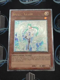 Yugioh Effect Veiler DREV-EN002 Ultimate Rare Unlim EU print - Image 2