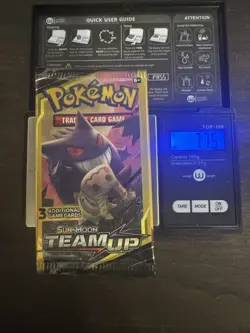 HEAVY 7.75g - Pokemon Team Up 3 Card Booster Pack - Image 1