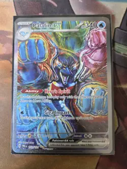 POKEMON Prismatic Evolutions PALAFIN EX SIR Special Illustration Card 151/131 - Image 1