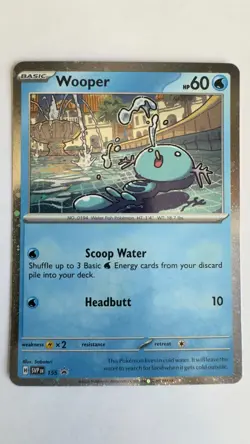Wooper 155 Sv: Scarlet & Violet Promo Cards Holo - NM - Image 1