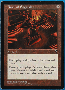 Anvil of Bogardan Visions HP/DAMAGED (Reserved List MTG Card) (506204) ABUGames - Image 1