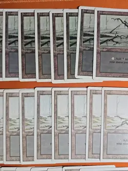 1994 MAGIC THE GATHERING REVISED SWAMP LAND LOT (40 CARD) LIGHT ▶ HEAVY PLAY - Image 4